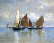 威廉斯坦利哈兹尔廷 - Venetian Fishing Boats